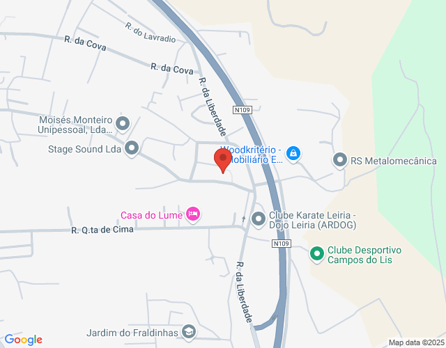 Mapa de localização