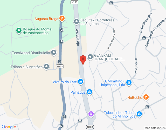 Mapa de localização