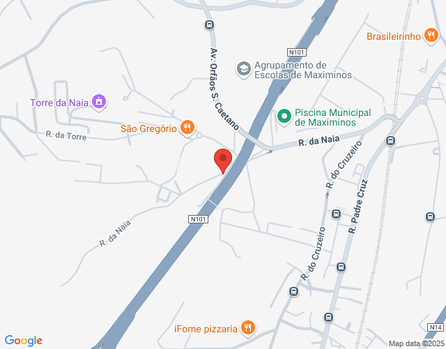 Mapa de localização