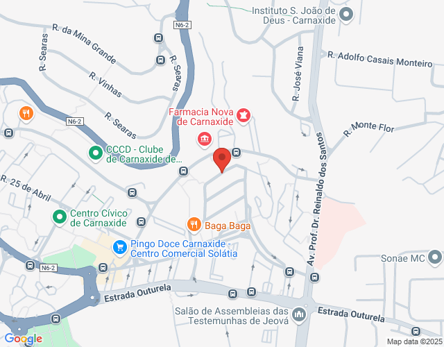 Mapa de localização
