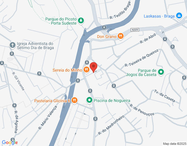 Mapa de localização