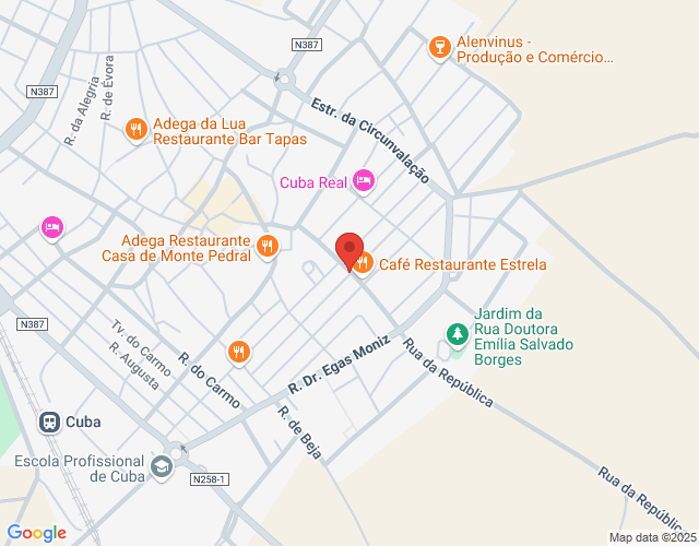 Localization map