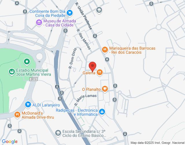 Mapa de localização