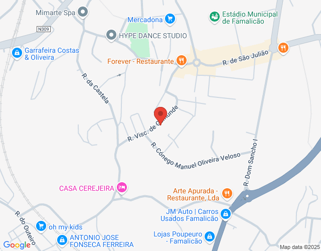 Mapa de localização