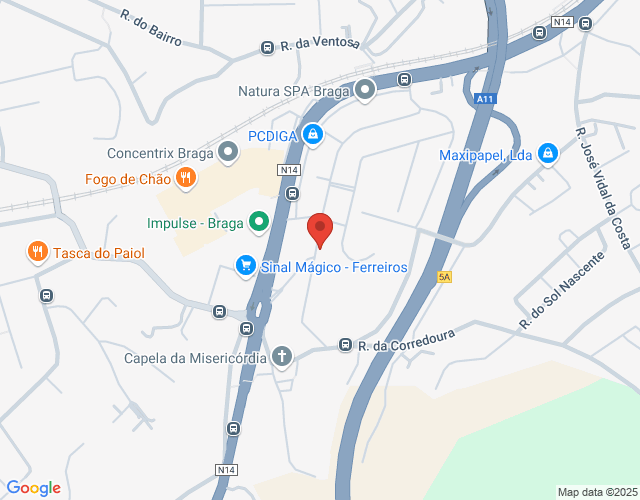 Mapa de localização