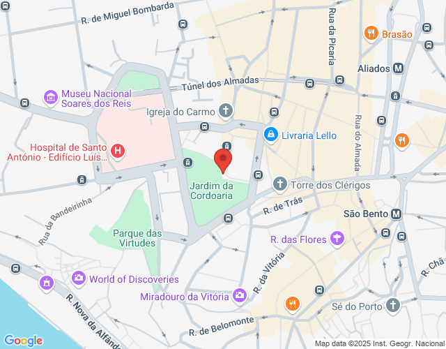 Mapa de localização