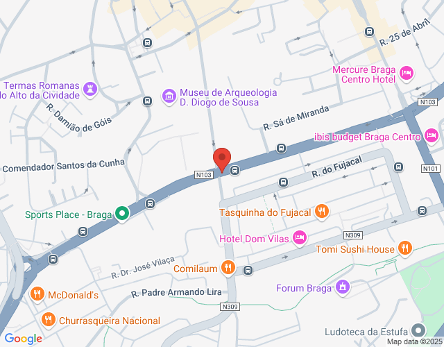 Mapa de localização