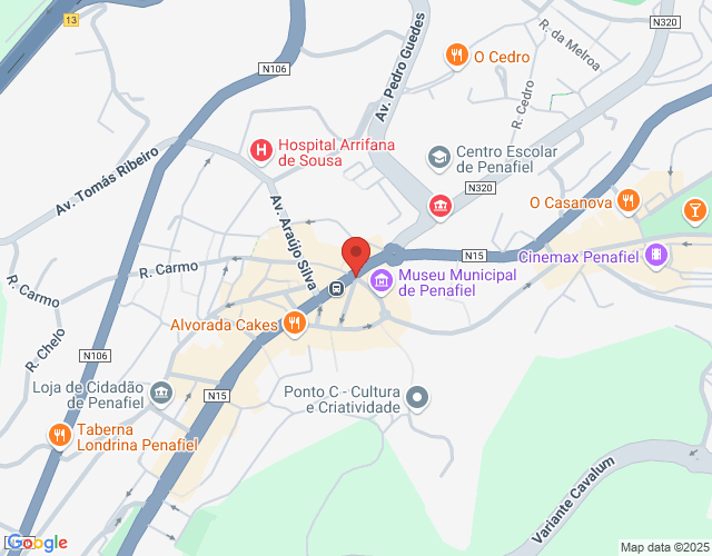 Mapa de localização