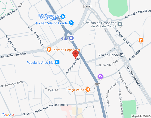 Mapa de localização