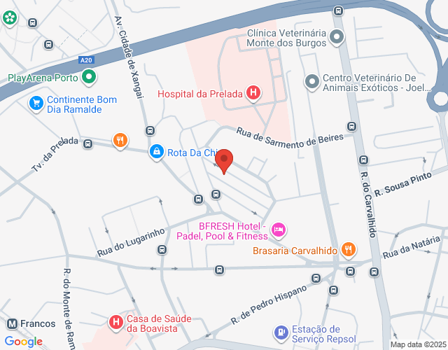 Mapa de localização