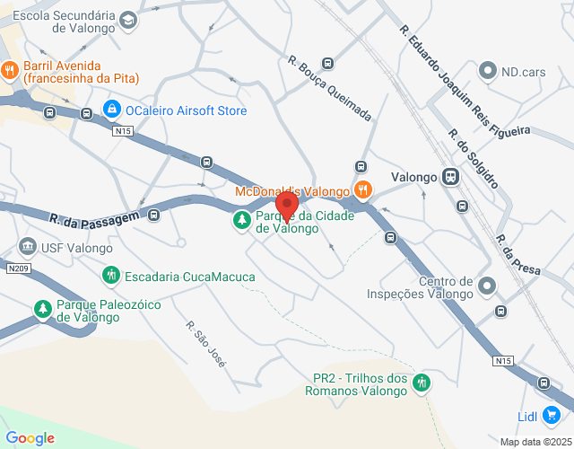 Mapa de localização