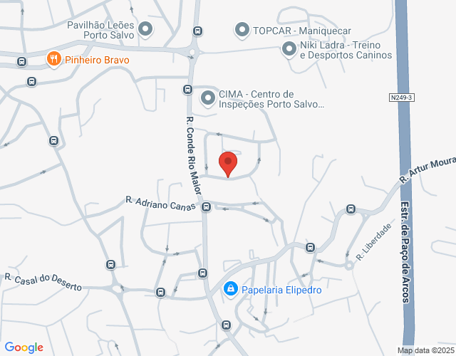 Mapa de localização