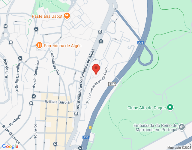 Mapa de localização