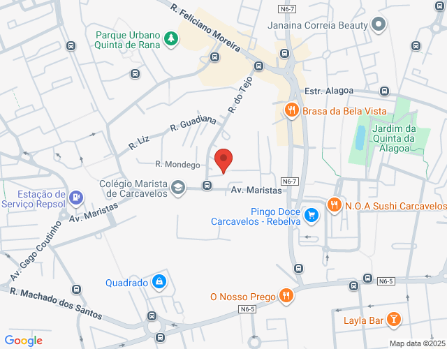 Mapa de localização