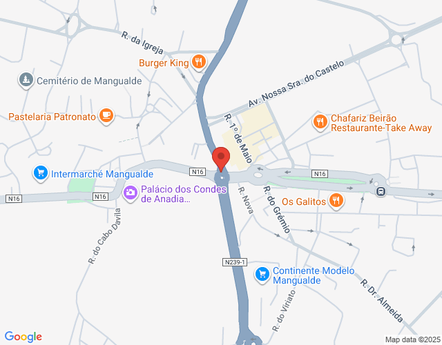 Mapa de localização