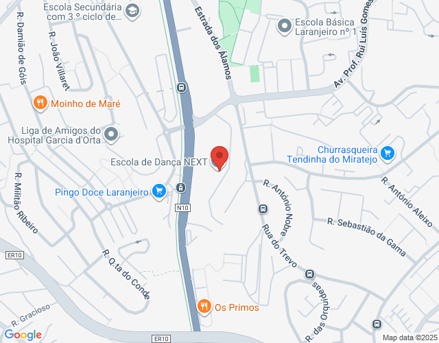 Mapa de localização