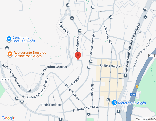 Mapa de localização
