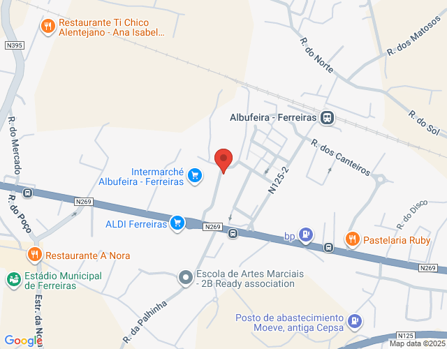 Mapa de localização