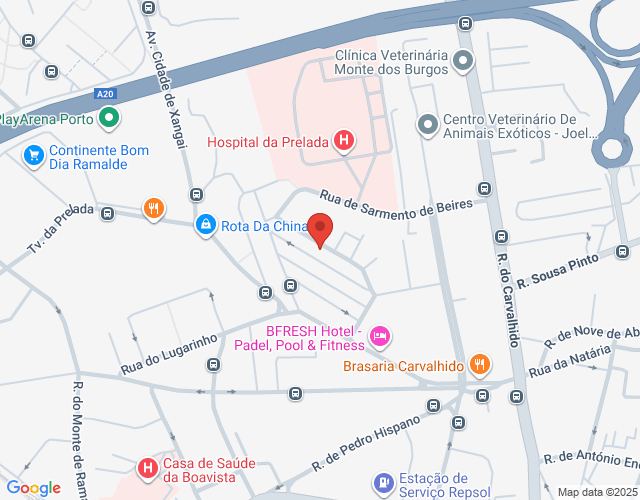 Localization map