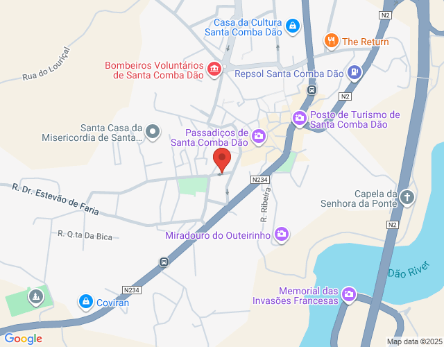 Mapa de localização