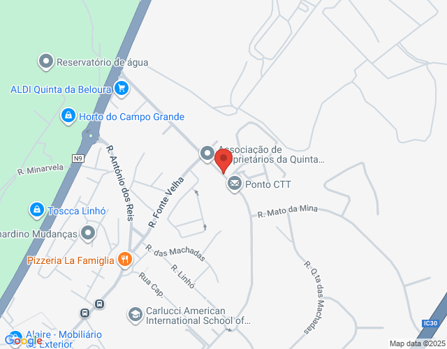 Mapa de localização