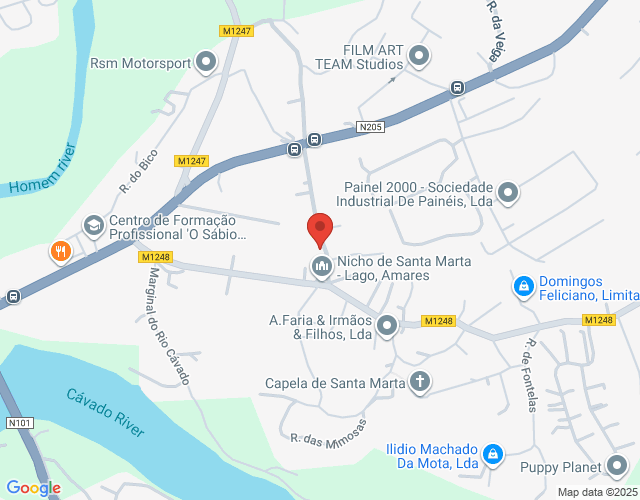 Mapa de localização