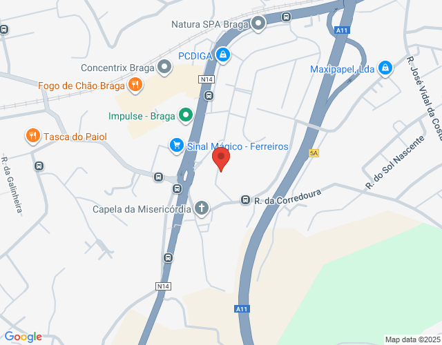 Mapa de localização