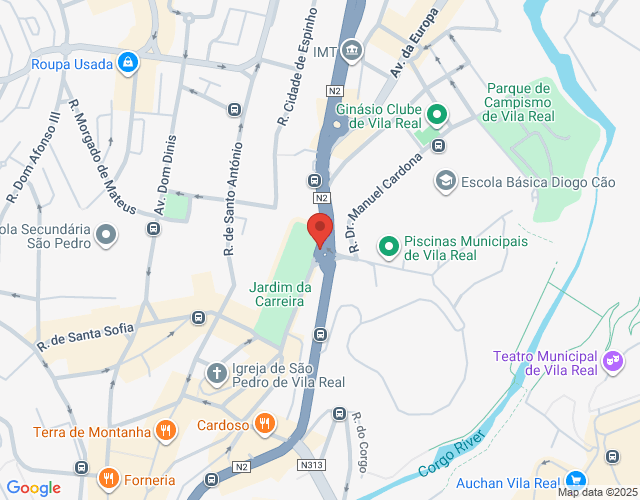 Mapa de localização