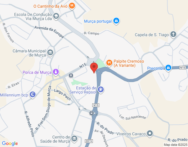 Mapa de localização