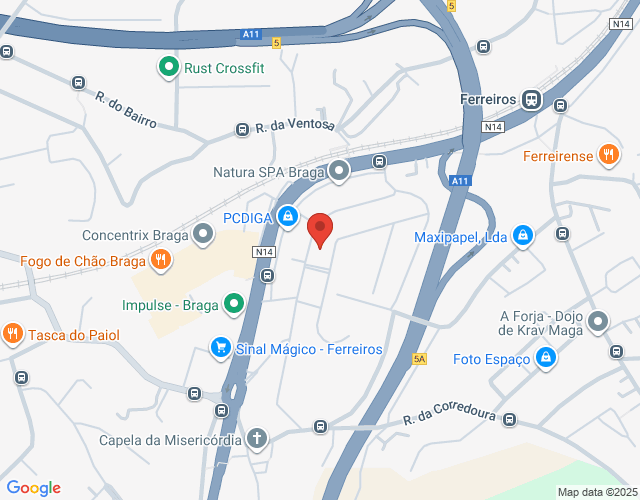 Mapa de localização