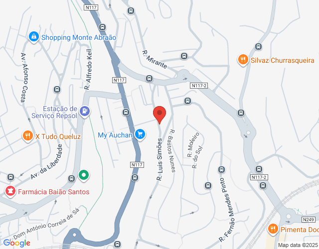 Mapa de localização