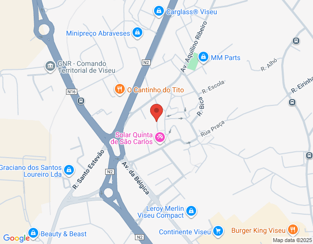 Mapa de localização