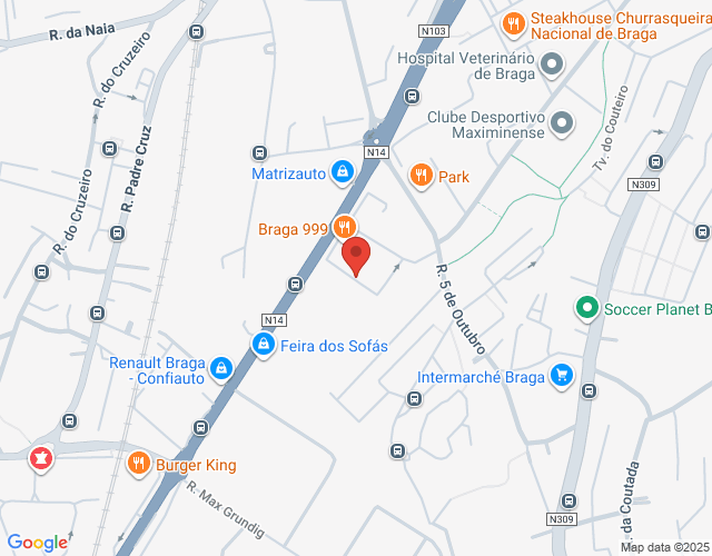 Mapa de localização