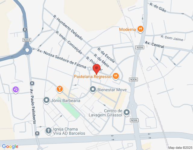 Mapa de localização