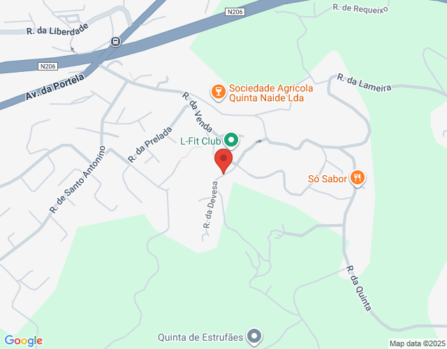 Mapa de localização