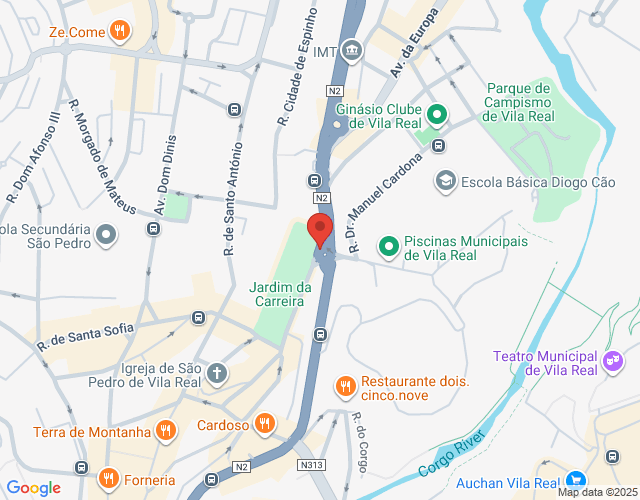 Mapa de localização