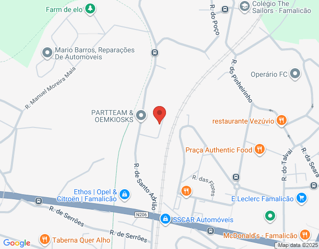 Mapa de localização