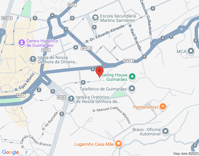 Mapa de localização