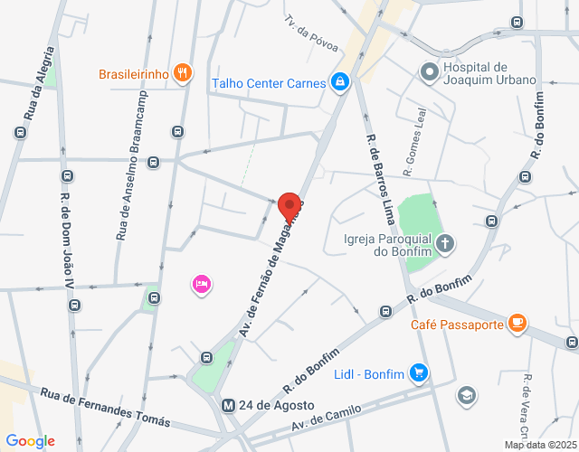 Mapa de localização