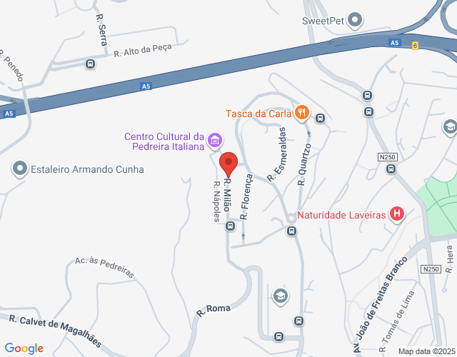 Mapa de localização