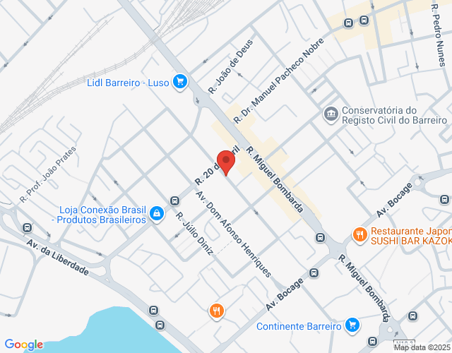 Mapa de localização