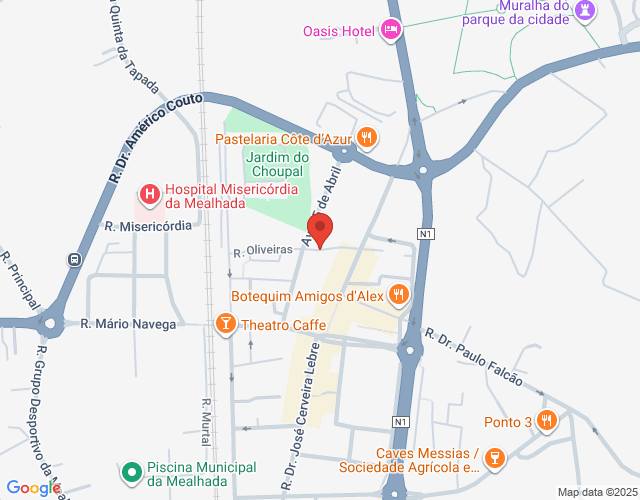 Mapa de localização