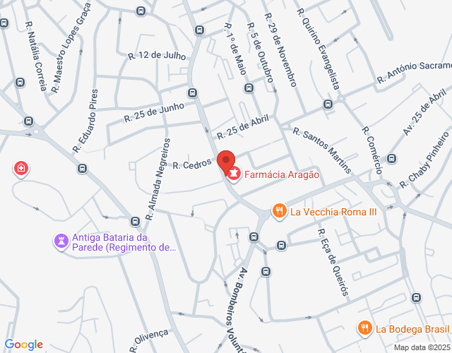 Mapa de localização