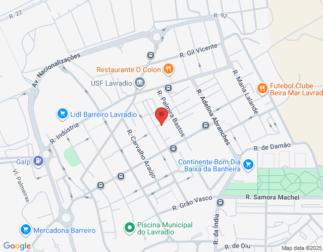 Mapa de localização