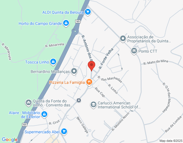 Mapa de localização