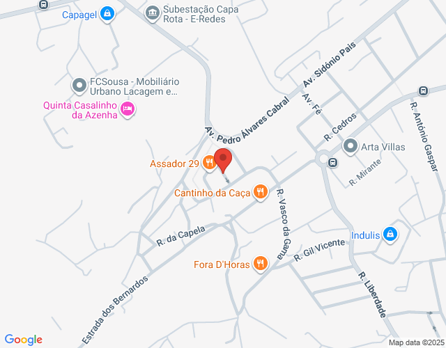Mapa de localização