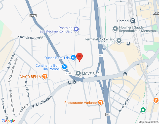 Mapa de localização