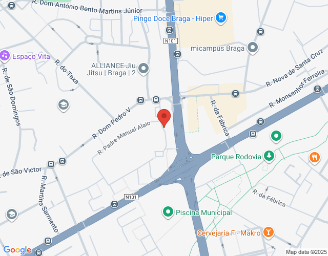 Mapa de localização