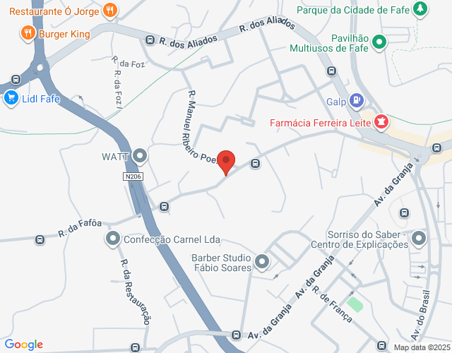 Mapa de localização