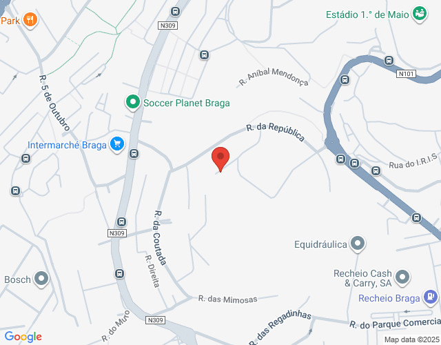 Mapa de localização